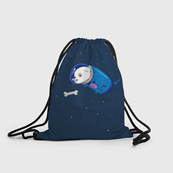 Мешок для обуви Собачка в космосе