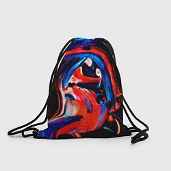 Рюкзак-мешок Узоры красок, цвет: 3D-принт