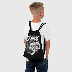 Рюкзак-мешок Dethklok: Goat Skull, цвет: 3D-принт — фото 2