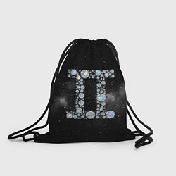 Рюкзак-мешок Космические Близнецы, цвет: 3D-принт