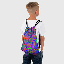 Рюкзак-мешок Цветная текстура 5, цвет: 3D-принт — фото 2