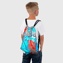 Рюкзак-мешок Буйство красок, цвет: 3D-принт — фото 2