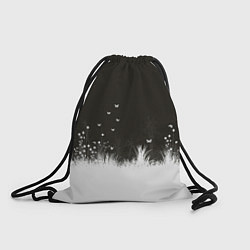 Рюкзак-мешок Ночная полянка, цвет: 3D-принт