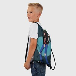 Рюкзак-мешок Джоуи, цвет: 3D-принт — фото 2