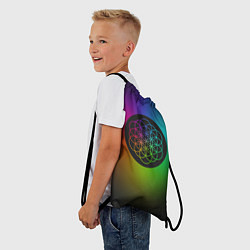 Рюкзак-мешок Coldplay Colour, цвет: 3D-принт — фото 2