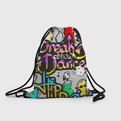 Рюкзак-мешок Break Show Dance, цвет: 3D-принт