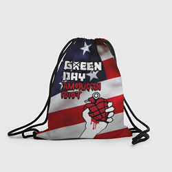 Рюкзак-мешок Green Day American Idiot, цвет: 3D-принт