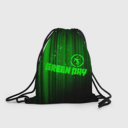 Рюкзак-мешок Green Day лучи, цвет: 3D-принт