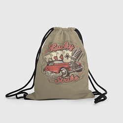 Рюкзак-мешок Lucky Strike, цвет: 3D-принт