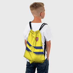 Рюкзак-мешок Arsenal FC: Yellow style, цвет: 3D-принт — фото 2