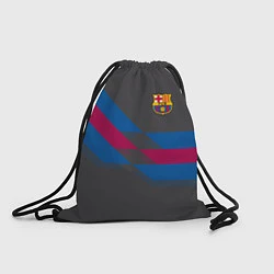 Рюкзак-мешок Barcelona FC: Dark style, цвет: 3D-принт