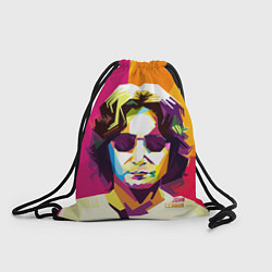 Рюкзак-мешок Джон Леннон: фан-арт, цвет: 3D-принт