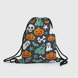 Рюкзак-мешок Halloween Monsters, цвет: 3D-принт