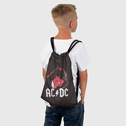 Рюкзак-мешок AC/DC Devil, цвет: 3D-принт — фото 2