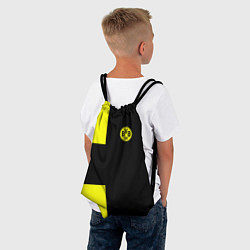 Рюкзак-мешок BVB FC: Black style, цвет: 3D-принт — фото 2