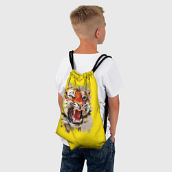 Рюкзак-мешок Tiger Art, цвет: 3D-принт — фото 2