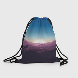 Рюкзак-мешок Дивный Рассвет, цвет: 3D-принт