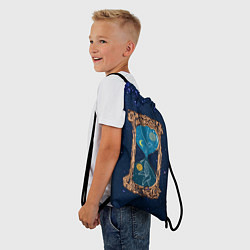 Рюкзак-мешок Звёздные часы, цвет: 3D-принт — фото 2