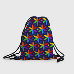 Рюкзак-мешок Holi Flowers, цвет: 3D-принт