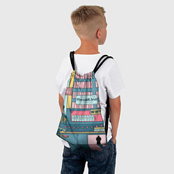 Рюкзак-мешок Recall Inc, цвет: 3D-принт — фото 2