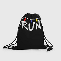 Рюкзак-мешок Stranger Things RUN, цвет: 3D-принт