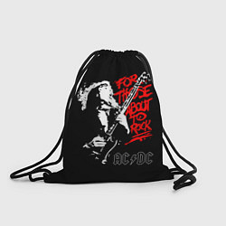Рюкзак-мешок AC/DC: For Those About to Rock, цвет: 3D-принт