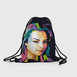 Рюкзак-мешок Margot Robbie, цвет: 3D-принт