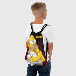 Рюкзак-мешок Homer Genius, цвет: 3D-принт — фото 2