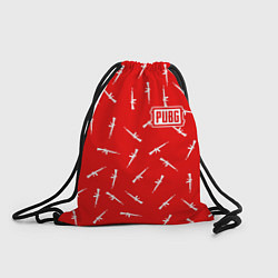 Рюкзак-мешок PUBG: Red Weapon, цвет: 3D-принт