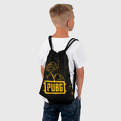 Рюкзак-мешок PUBG: Black Soldier, цвет: 3D-принт — фото 2