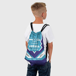 Рюкзак-мешок Очень сладкая Алёнка, цвет: 3D-принт — фото 2