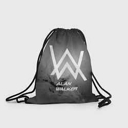 Рюкзак-мешок Alan Walker: Black Side, цвет: 3D-принт
