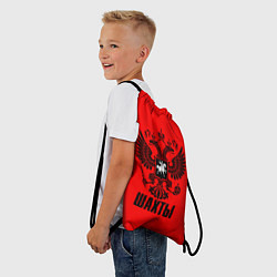 Рюкзак-мешок Красные Шахты, цвет: 3D-принт — фото 2
