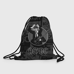Рюкзак-мешок AC/DC: Black Devil, цвет: 3D-принт