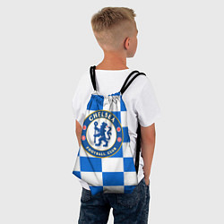 Рюкзак-мешок FC Chelsea: Grid, цвет: 3D-принт — фото 2