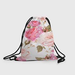 Рюкзак-мешок Spring Flowers, цвет: 3D-принт