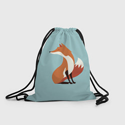 Рюкзак-мешок Minimal Fox, цвет: 3D-принт