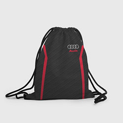 Рюкзак-мешок Audi: Black Carbon, цвет: 3D-принт