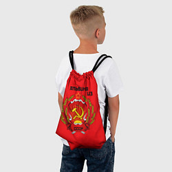Рюкзак-мешок Альбина из СССР, цвет: 3D-принт — фото 2