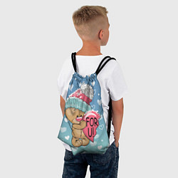Рюкзак-мешок Bear for U, цвет: 3D-принт — фото 2