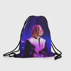 Рюкзак-мешок Lil Pump: Neon Style, цвет: 3D-принт