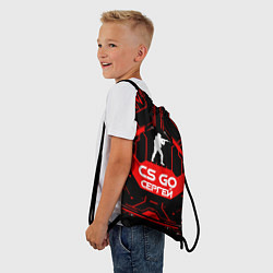 Рюкзак-мешок CS:GO - Сергей, цвет: 3D-принт — фото 2