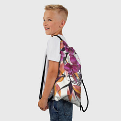 Рюкзак-мешок Fashion Flowers, цвет: 3D-принт — фото 2