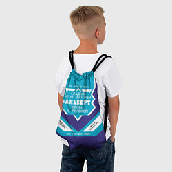 Рюкзак-мешок Альберт сладкий, цвет: 3D-принт — фото 2