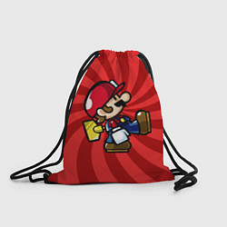 Рюкзак-мешок Super Mario: Red Illusion, цвет: 3D-принт