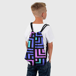 Рюкзак-мешок Blue Maze, цвет: 3D-принт — фото 2