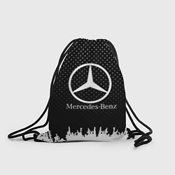 Рюкзак-мешок Mercedes-Benz: Black Side, цвет: 3D-принт