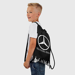 Рюкзак-мешок Mercedes-Benz: Black Side, цвет: 3D-принт — фото 2