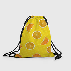 Рюкзак-мешок Апельсиновое настроение, цвет: 3D-принт