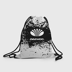 Рюкзак-мешок Daewoo: Black Spray, цвет: 3D-принт